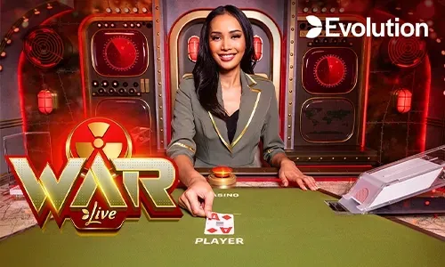Blackjack Table with Cards and Chips